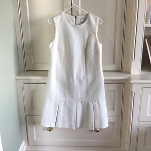 White polyester Sail to Sable summer dress